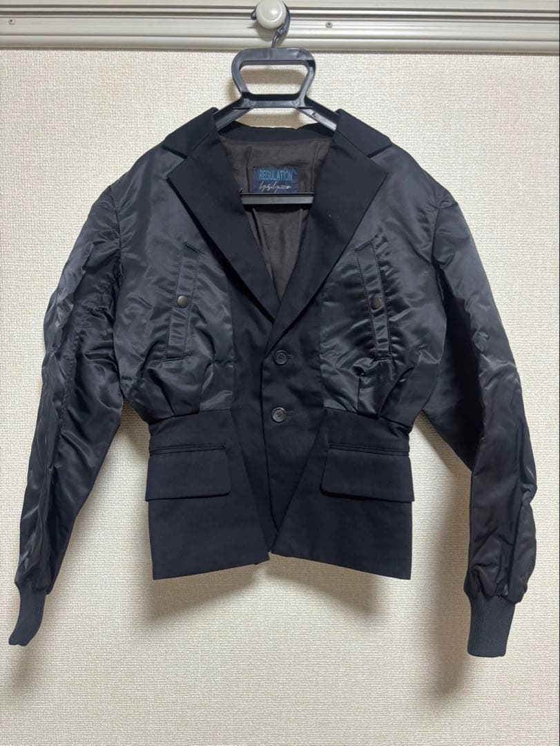 REGULATION Yohji Yamamoto異素材コンビネーションブルゾン