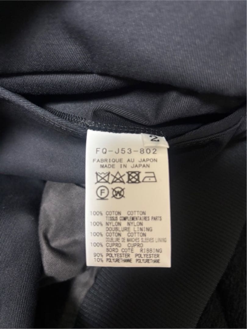 REGULATION Yohji Yamamoto異素材コンビネーションブルゾン