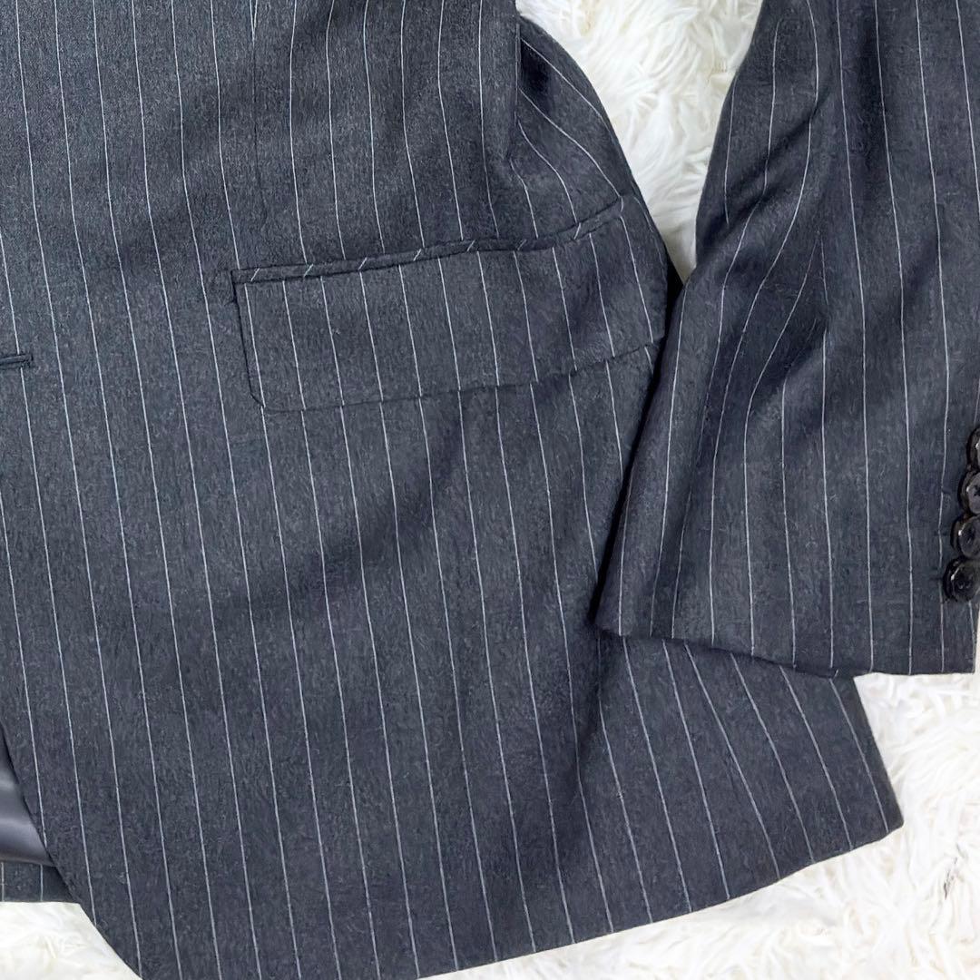 極美品　AOKI　アニヴェルセルプレミア　REDA　super110's スーツ