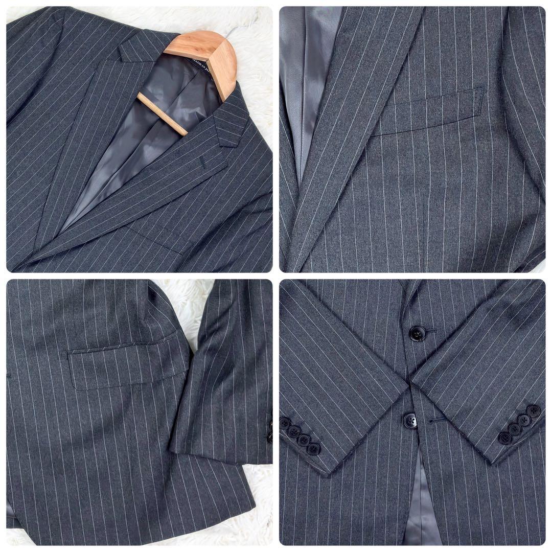 極美品　AOKI　アニヴェルセルプレミア　REDA　super110's スーツ