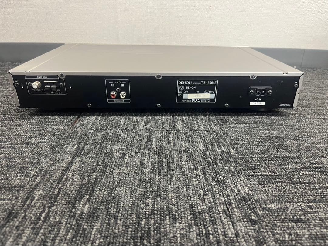 デノン ワイドFM/AMチューナーTU-1500AE
