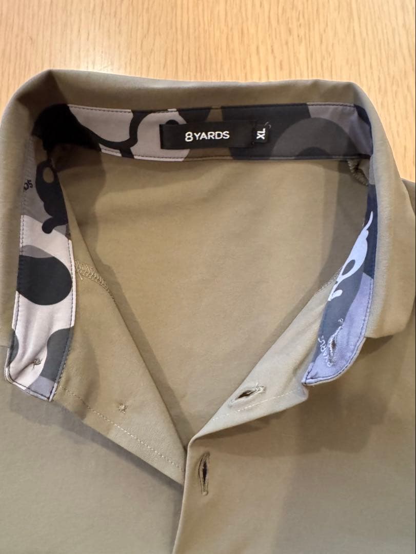 【着用1回】 8yards ゴルフウェア TechnicalShirt XL