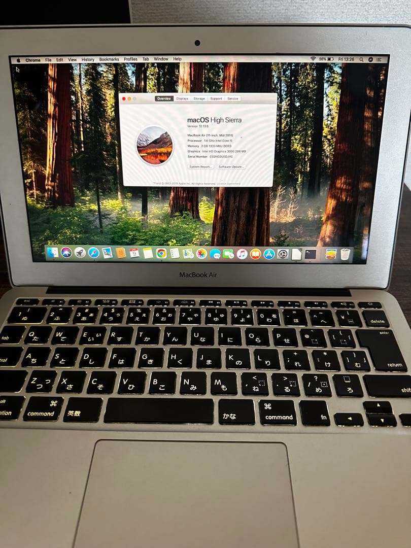 MacBook本体 MacBook Air mid 2011