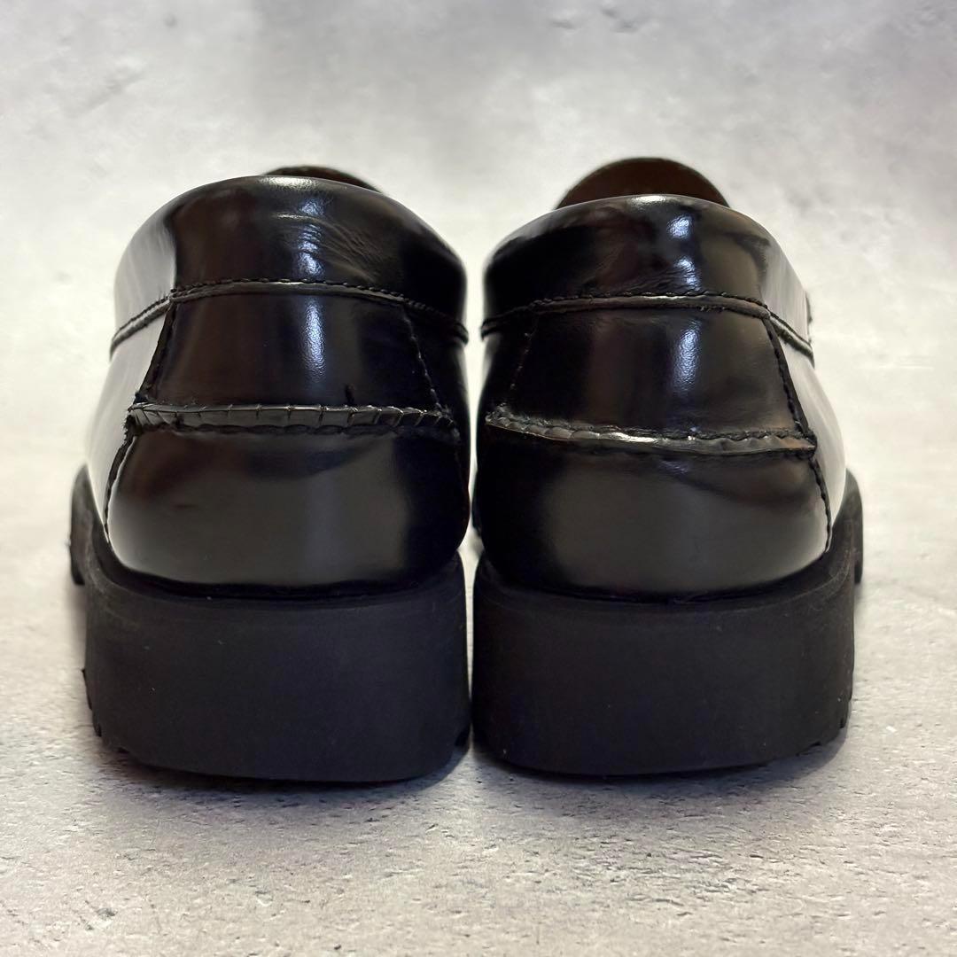 美品　ジーエイチバス　G.H.Bass (37) 革靴　ビットローファー　レザー