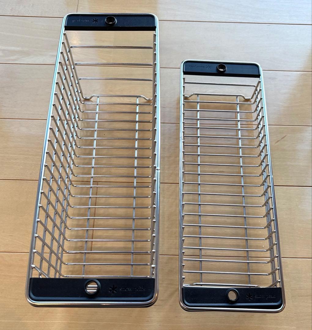 スノーピーク　メッシュトレー ハーフユニット 浅型&深型、フレーム&クランプ