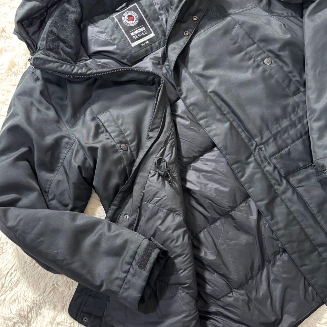 【THE NORTH FACE】マクマードシリーズ　ロゴワッペン　黒　XL 紳士