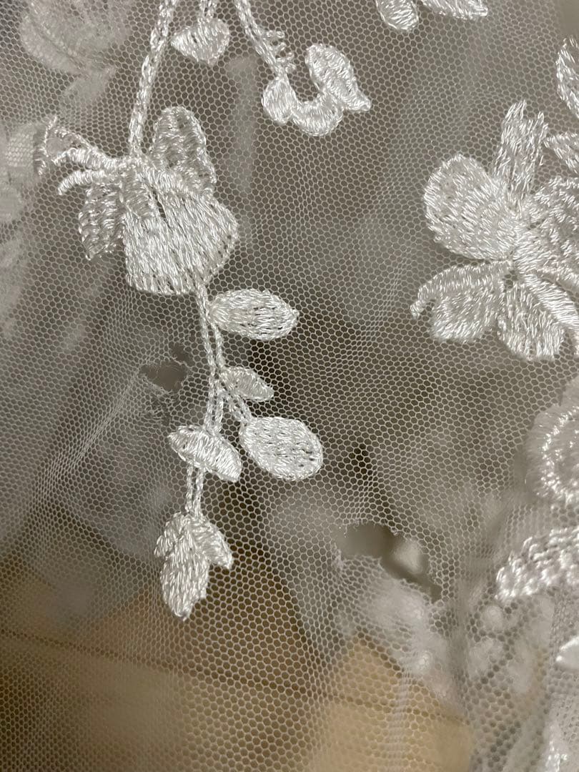 DRESS PRODUCTION フレンチスリーブ Aラインドレス（W168）