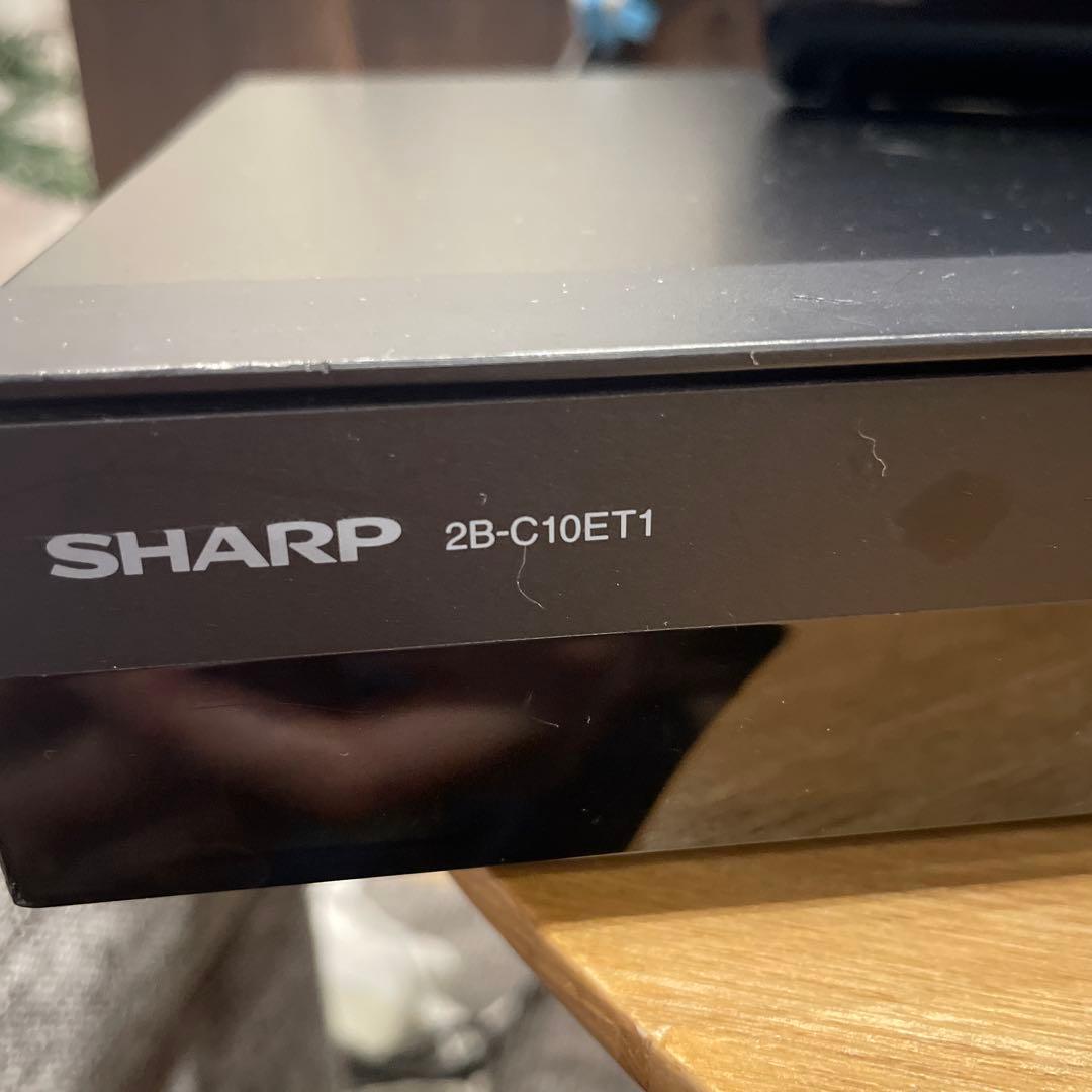 SHARP AQUOSブルーレイレコーダー 2B-C10ET1 2022年製