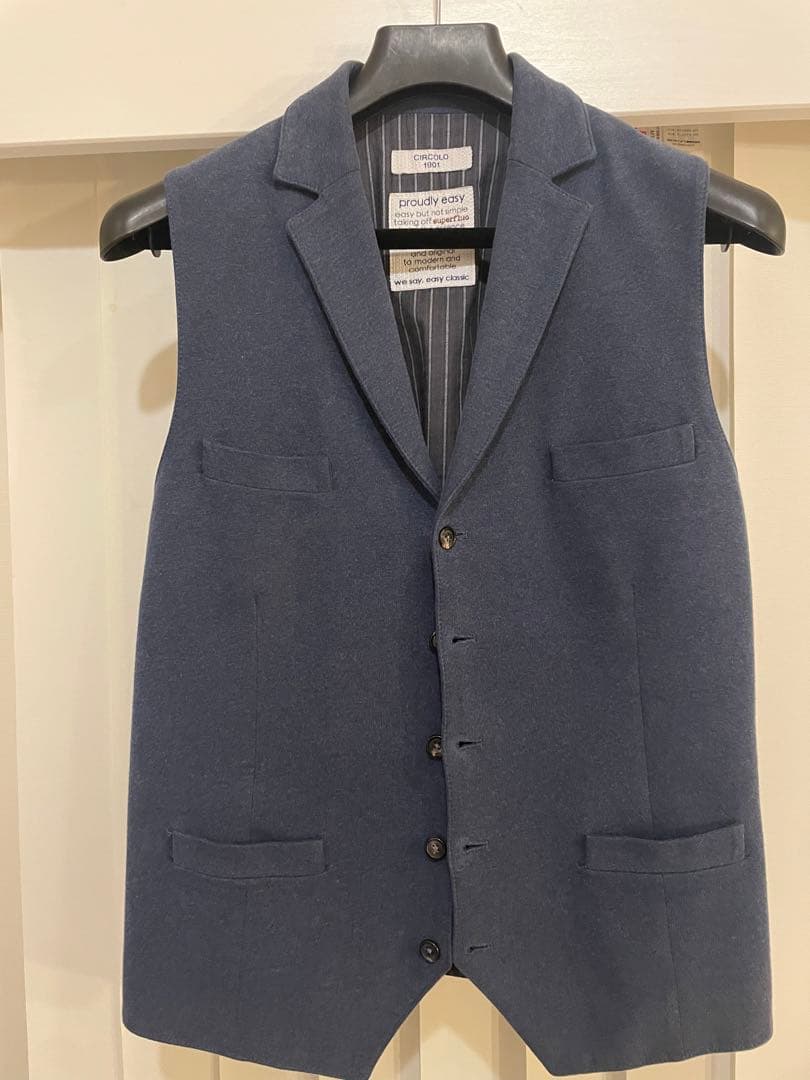 ピーマン　CIRCOLO 1901 ネイビー セットアップ　サイズ50