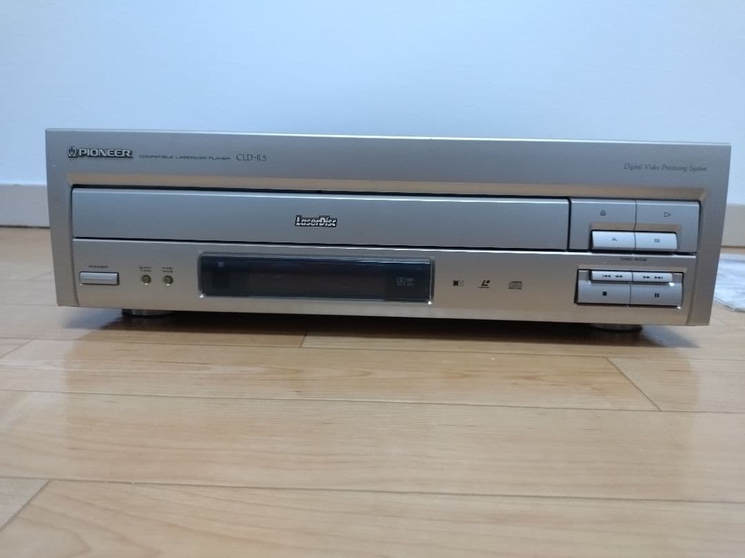 レーザーディスクプレイヤー　パイオニア　美品　動作品　リモコン、取説付