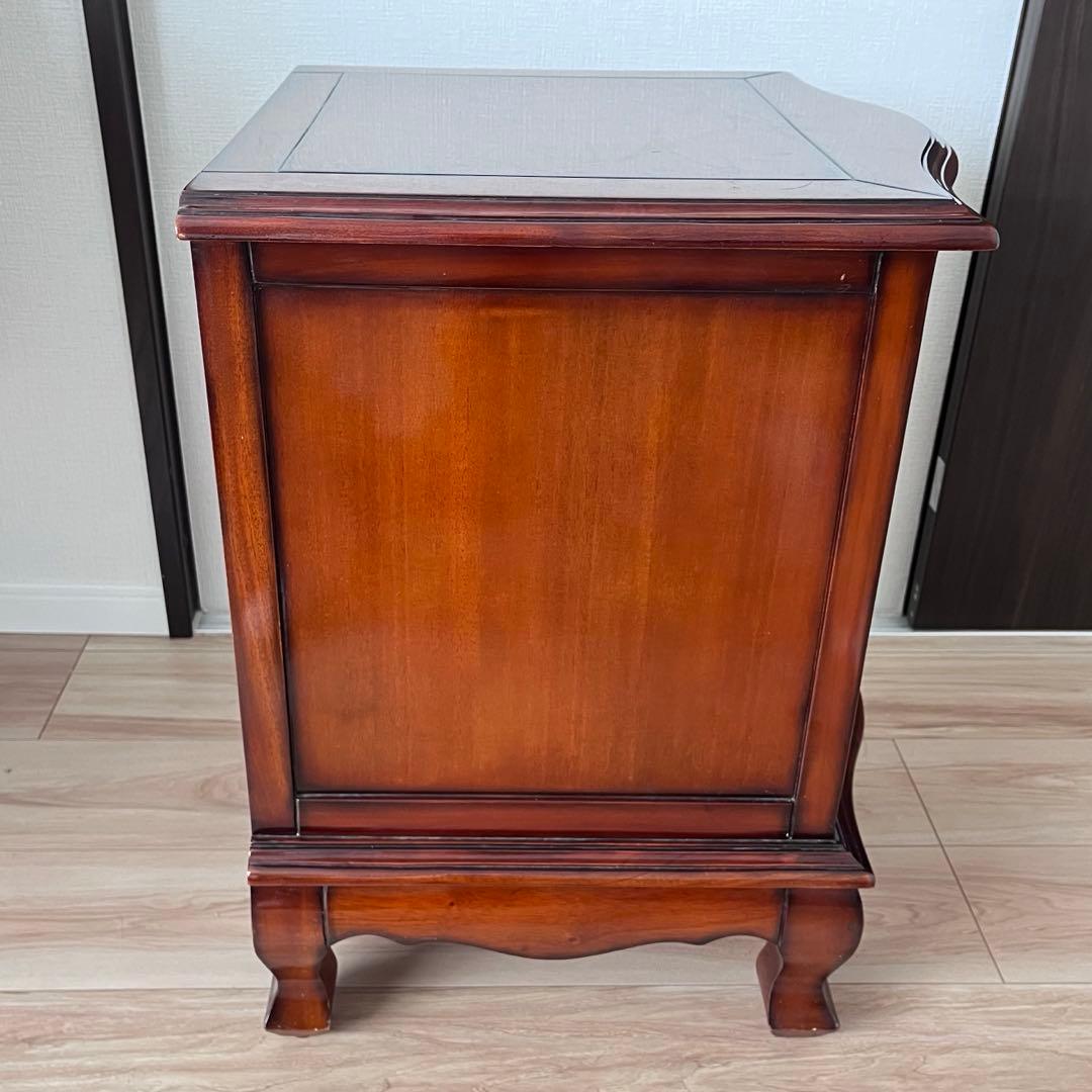 アジアン家具 バリ 3段チェスト ローチェスト木製 サイドチェスト　インドネシア