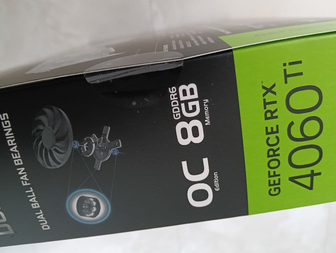 グラボ　ASUS GeForce RTX 4060 Ti OC 8GB