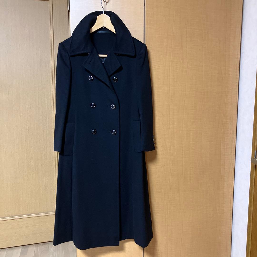 Hobson YANASE COLLECTION カシミヤダブルブレストコート