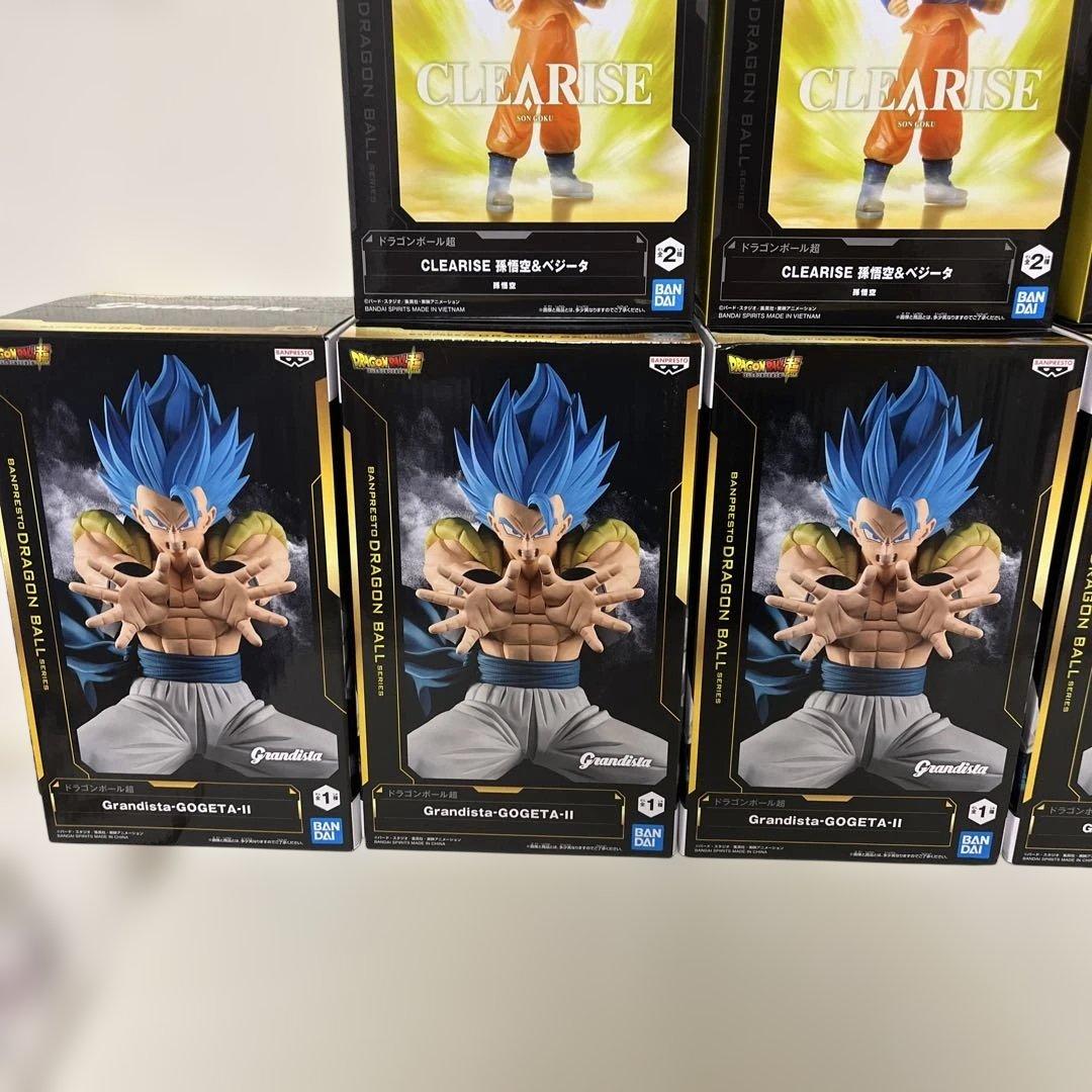 ドラゴンボール　ゴジータ悟空ベジータマイティマスク18号　フィギュアまとめ売り