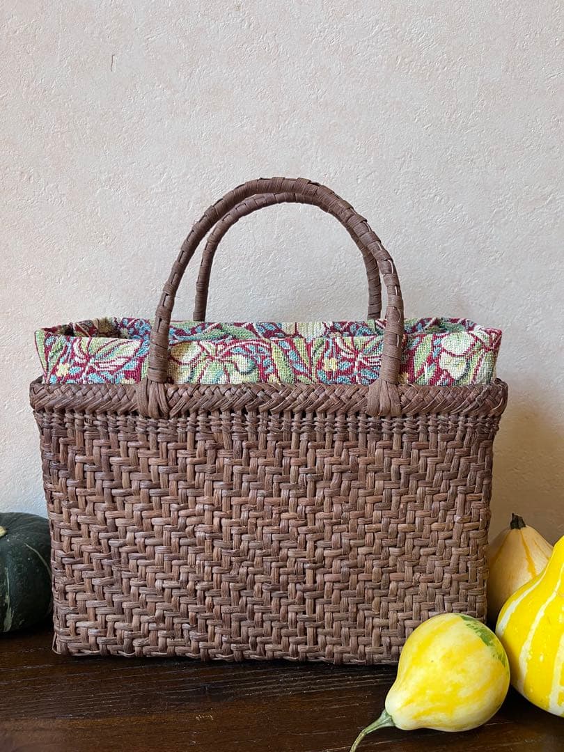 [訳あり] 国産(宮城県産)山葡萄籠バッグ