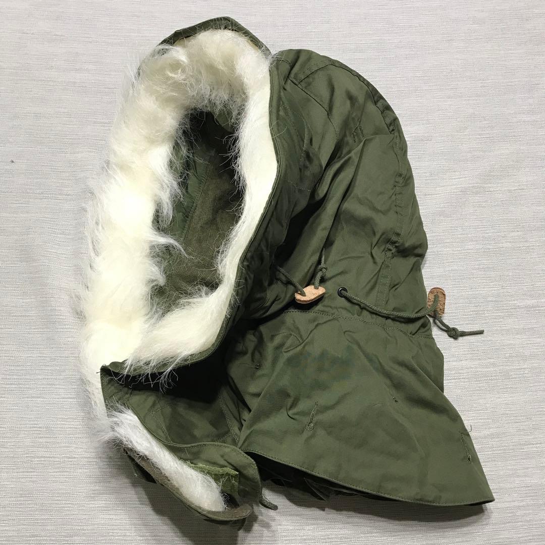 デッドストック 米軍実物 M-65 フィッシュテールパーカー フード