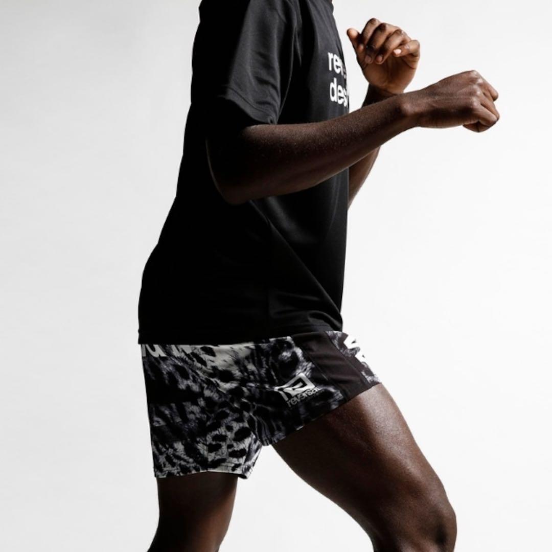 リバーサルrvddw ホワイトレオパードファイトショーツL完売済 未使用に近い