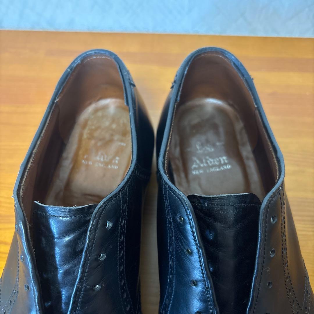 Alden オールデン　991 プレーントゥ　ブラック