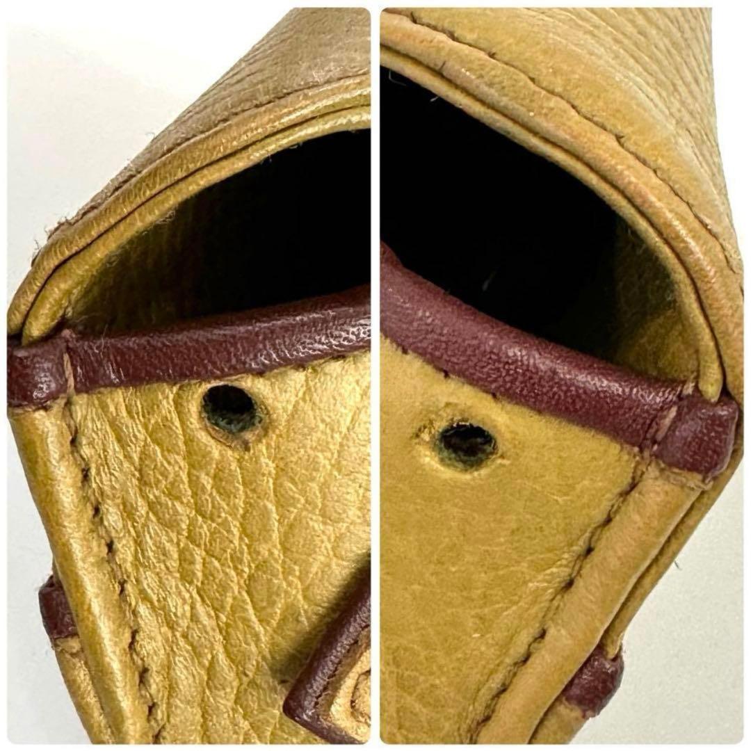 カルティエ マストライン　マスタード　 クラッチバッグ 　 レザー 2way