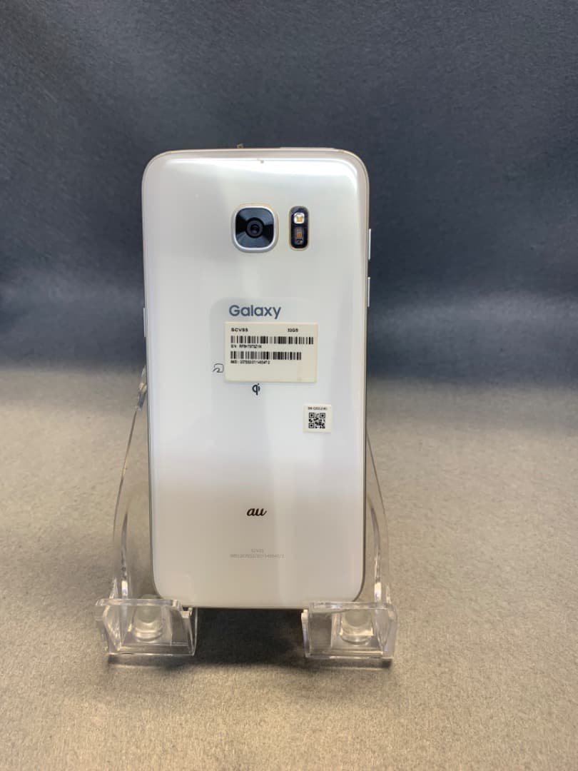 美品　国内版　SIMフリー　Galaxy s7 edge ホワイト色