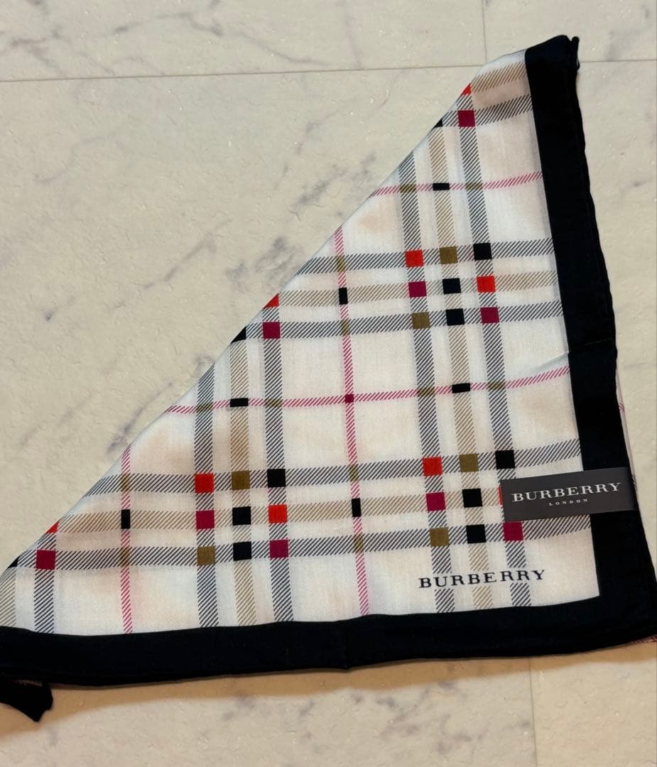BURBERRY 大判　ハンカチ　 ５枚セット