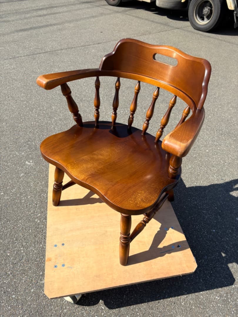 飛騨産業　キツツキ　穂高　ダイニングチェア　キャプテンチェア　アームチェア