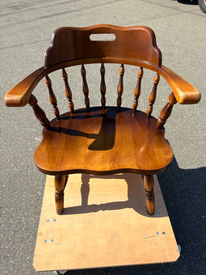 飛騨産業　キツツキ　穂高　ダイニングチェア　キャプテンチェア　アームチェア