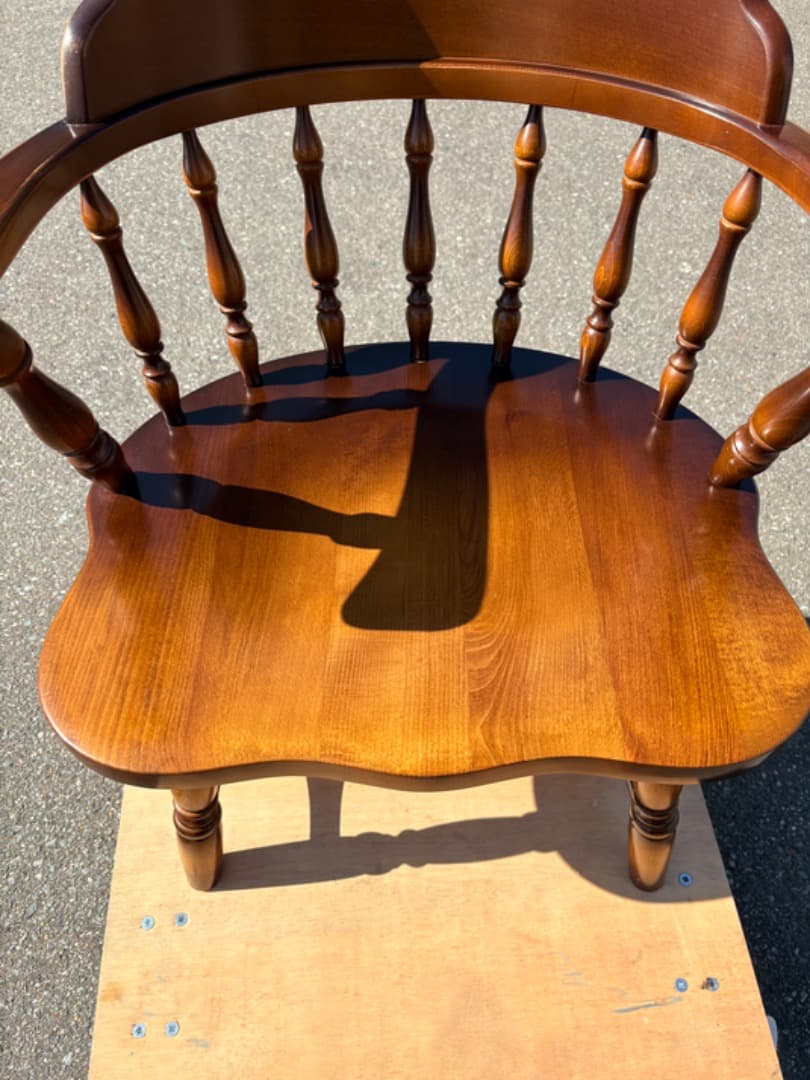 飛騨産業　キツツキ　穂高　ダイニングチェア　キャプテンチェア　アームチェア