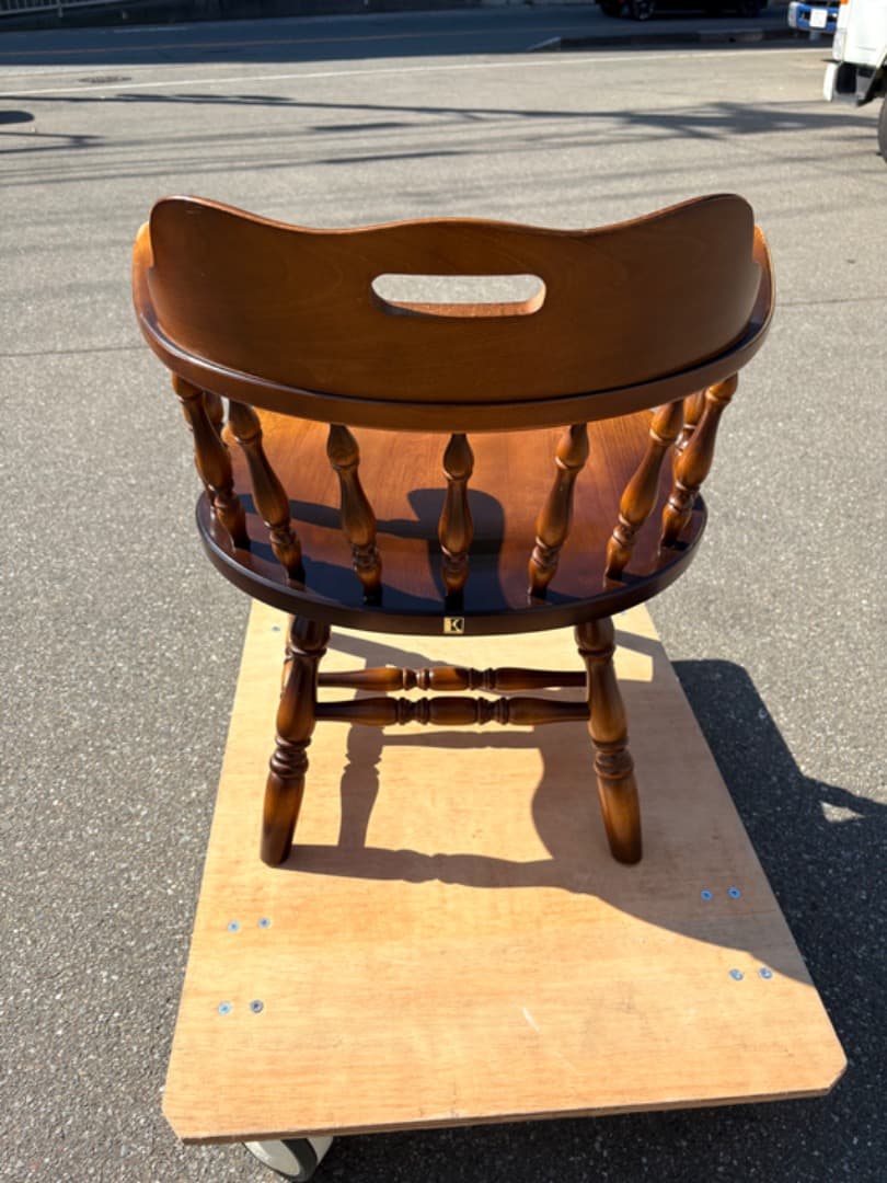 飛騨産業　キツツキ　穂高　ダイニングチェア　キャプテンチェア　アームチェア