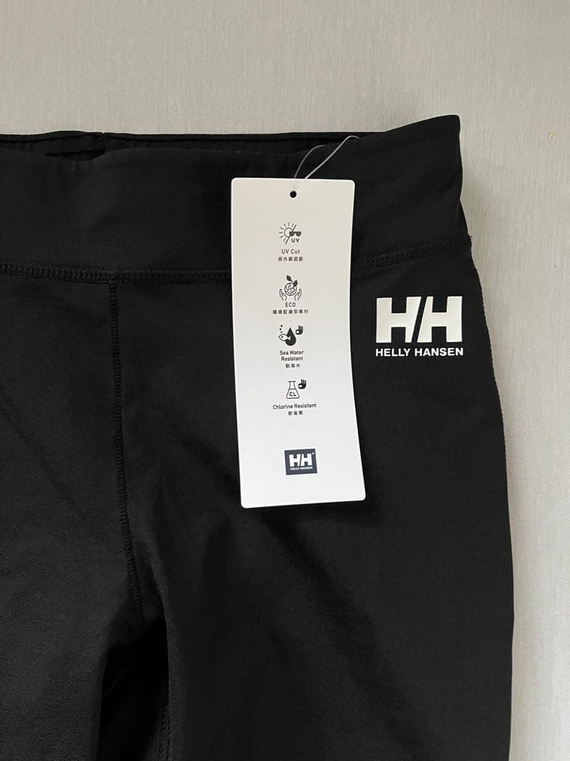 Yuyu　ヘリーハンセン ラッシュガード パンツxs 黒×ビキニSグレー