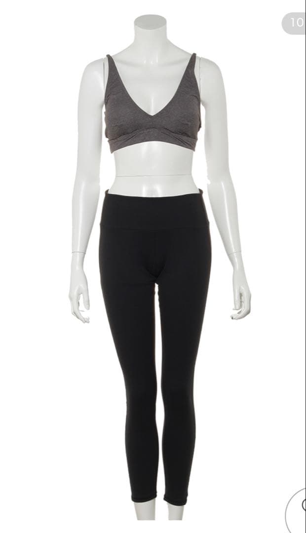 Yuyu　ヘリーハンセン ラッシュガード パンツxs 黒×ビキニSグレー