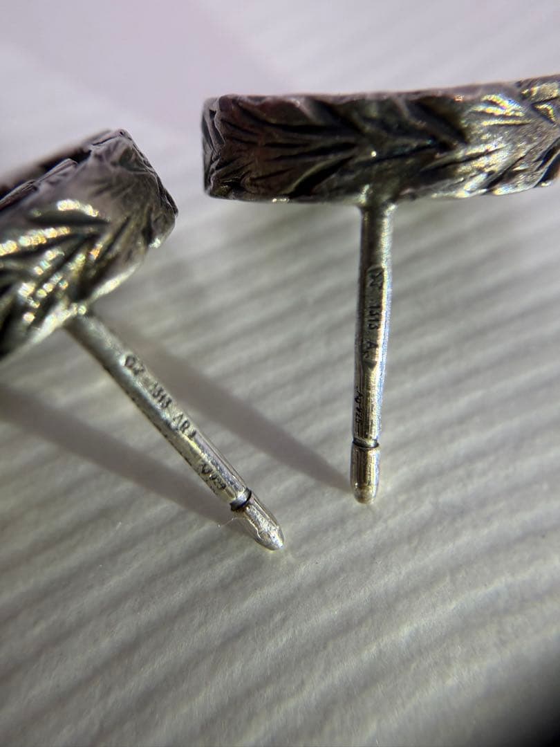 【美品】GUCCI インターロッキング ピアス両耳