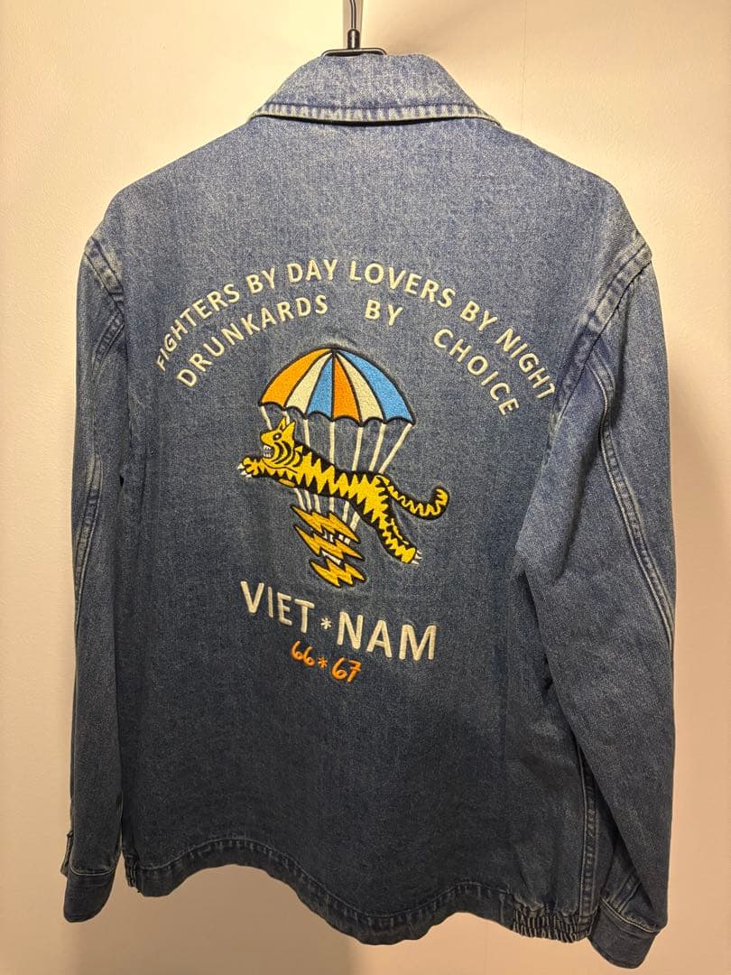 刺繍デニムジャケット VIET NAM