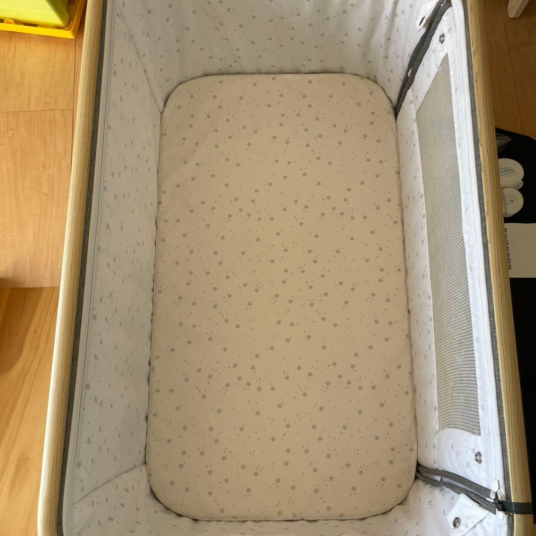 HZDMJ ベビーベッド 蚊帳付き おまけ付き