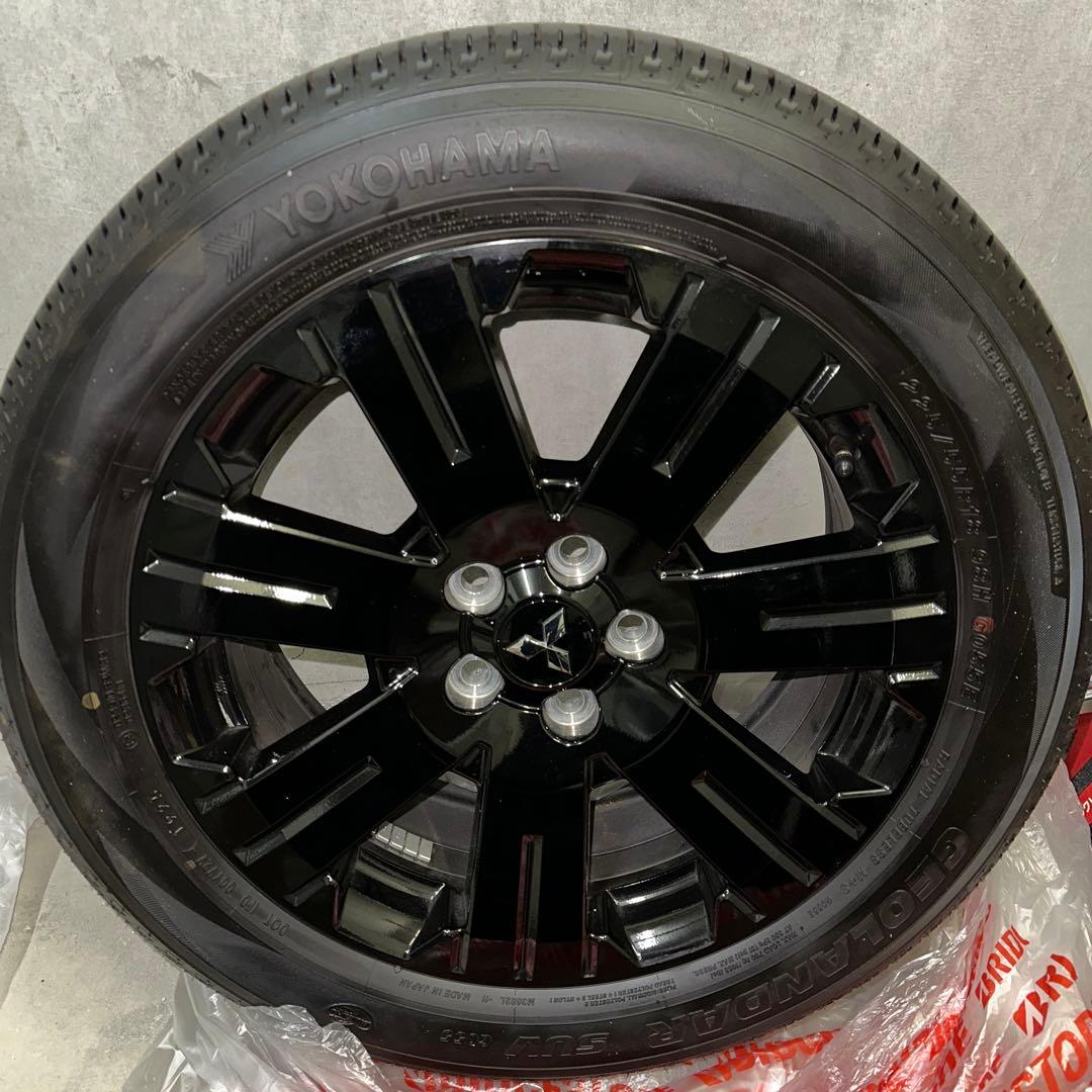 デリカD5シャモニー　純正ホイールセット