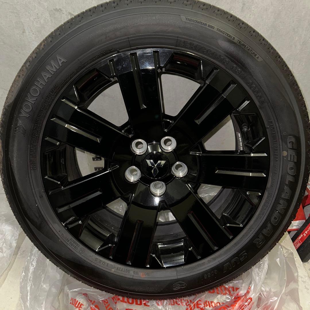 デリカD5シャモニー　純正ホイールセット