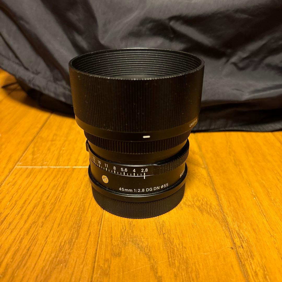 オマケつきSIGMA 45mm F2.8 DG DN ライカLマウント