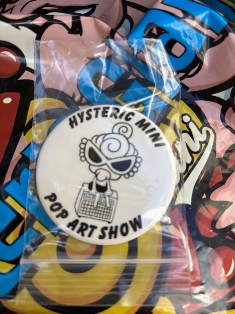 HYSTERIC MINI VERDY Kids ブラック　缶バッジ付