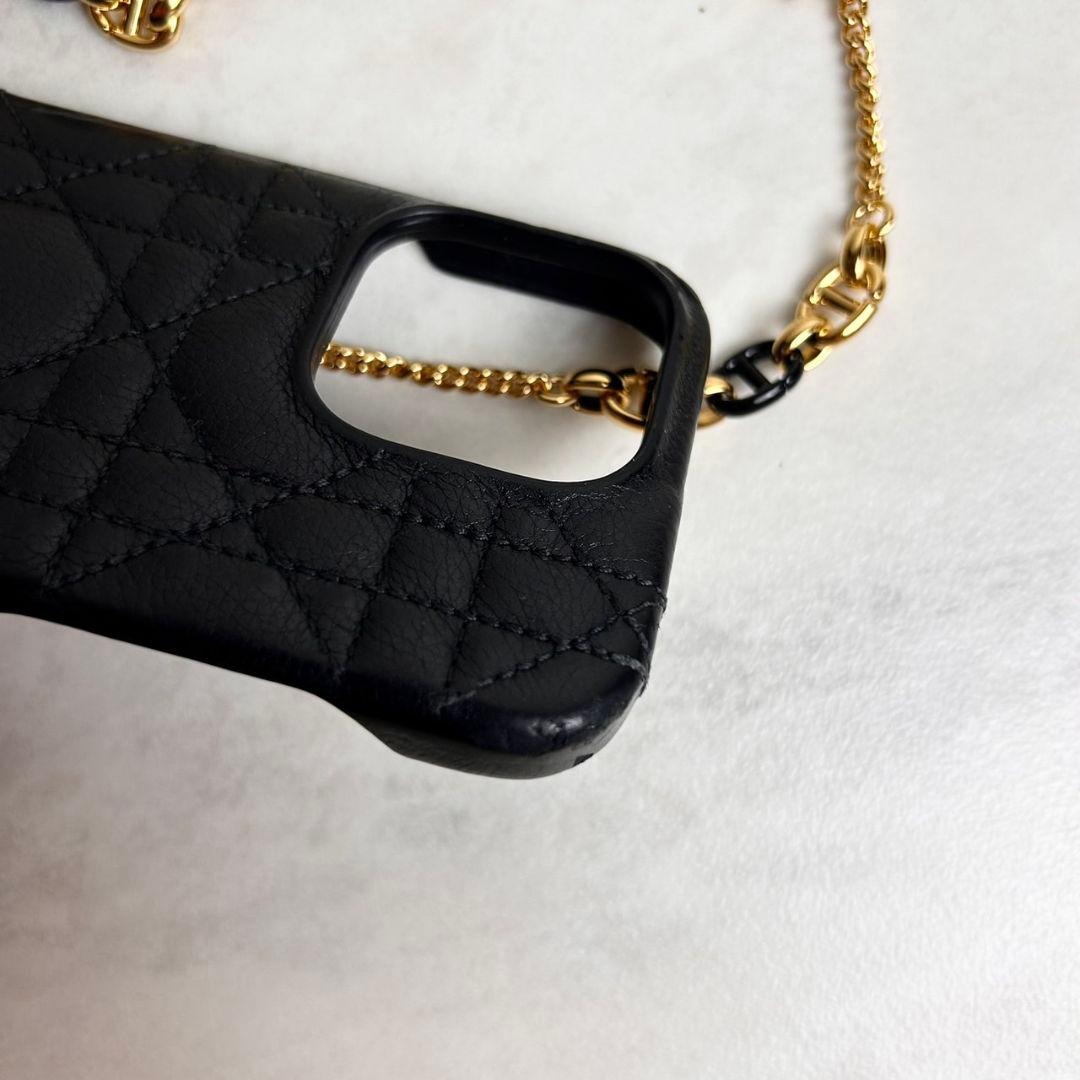 【希少】Dior iPhone14pro チェーンショルダー レディディオール