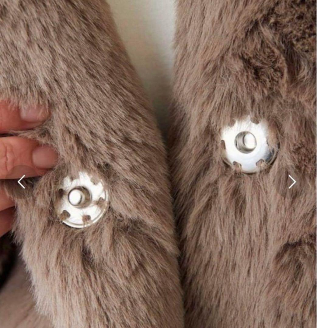 GALLARDAGALANTE NAVYファーブルゾン