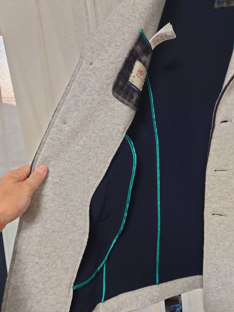 ★BOB★ウールボンディングコート★ほぼ未使用★48Lサイズ★