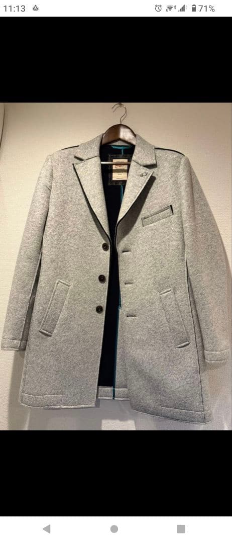 ★BOB★ウールボンディングコート★ほぼ未使用★48Lサイズ★