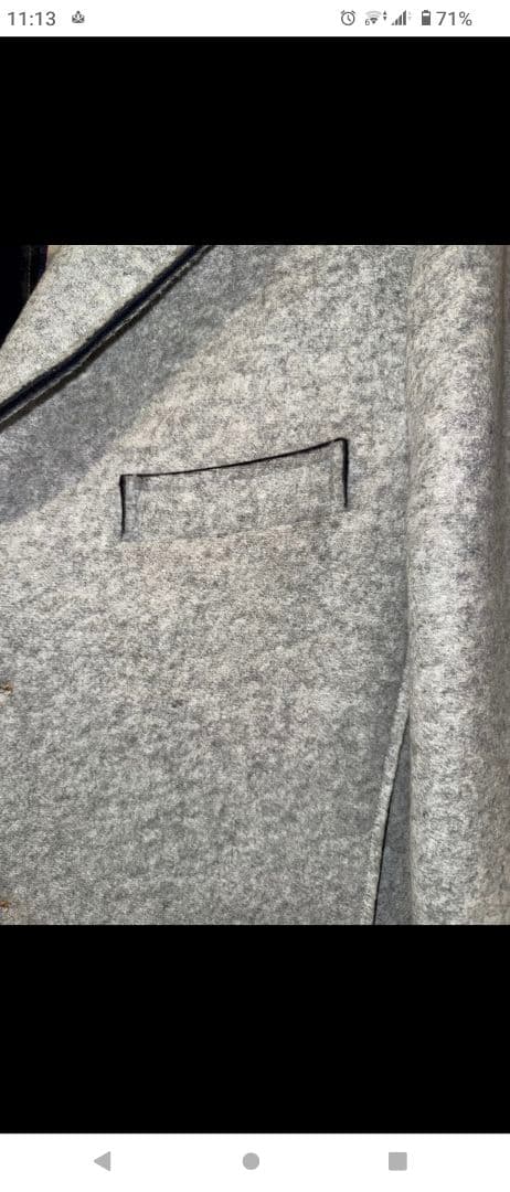 ★BOB★ウールボンディングコート★ほぼ未使用★48Lサイズ★