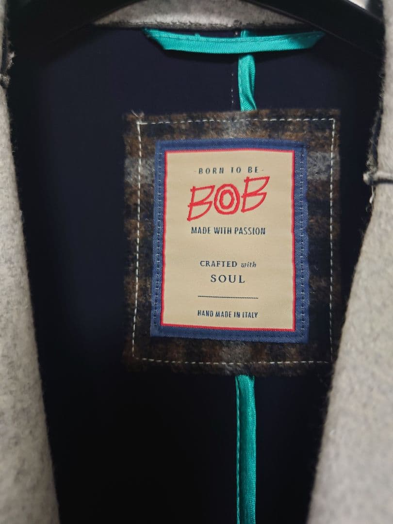 ★BOB★ウールボンディングコート★ほぼ未使用★48Lサイズ★