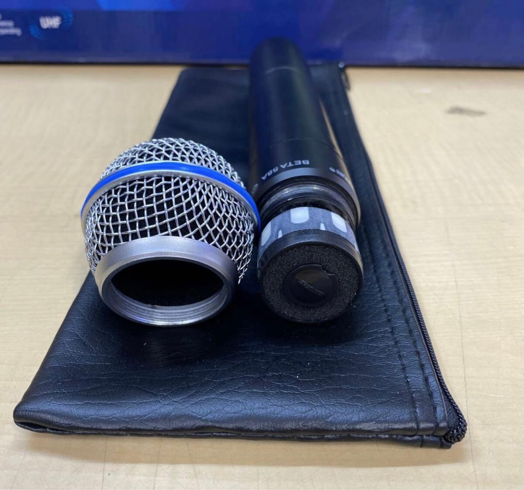 Shure SLX ワイヤレスシステム マイク（Beta 58A）＋
