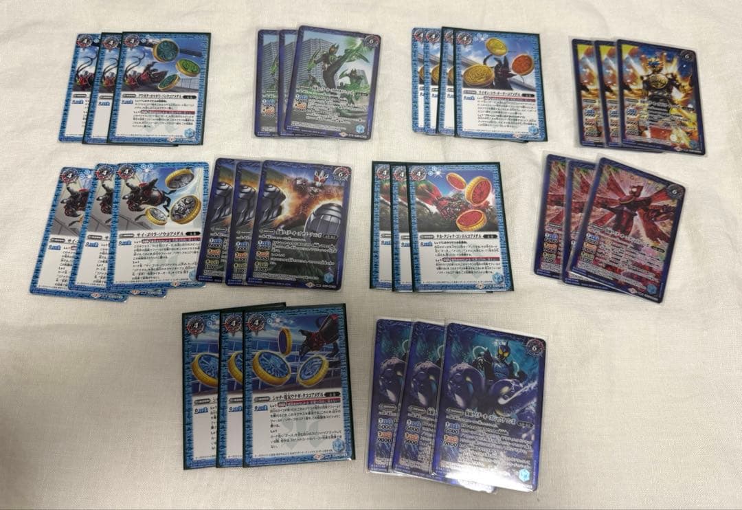 仮面ライダーオーズデッキ　デッキパーツ　バトスピ　バトルスピリッツ