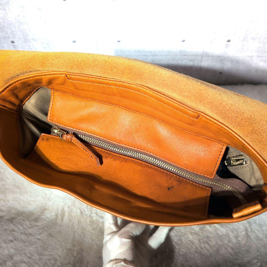 【美品】SLOW　ボーノ　リュック　バックパック　栃木レザー　ユニセックス　茶色