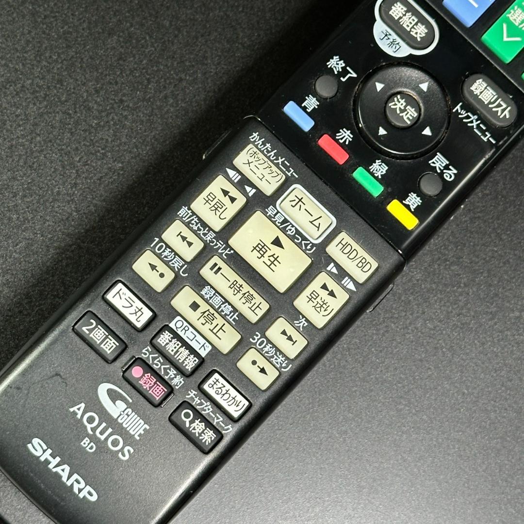 シャープ 1TB 3チューナー ブルーレイレコーダー BD-T1800