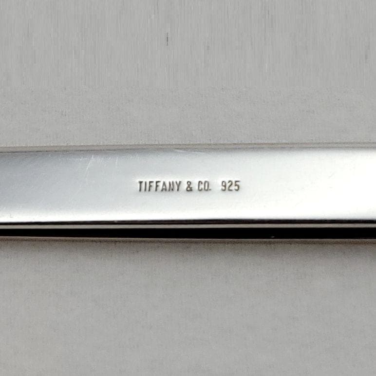 Tiffany & Co. ティファニー ネクタイピン SV925 鏡面シンプル