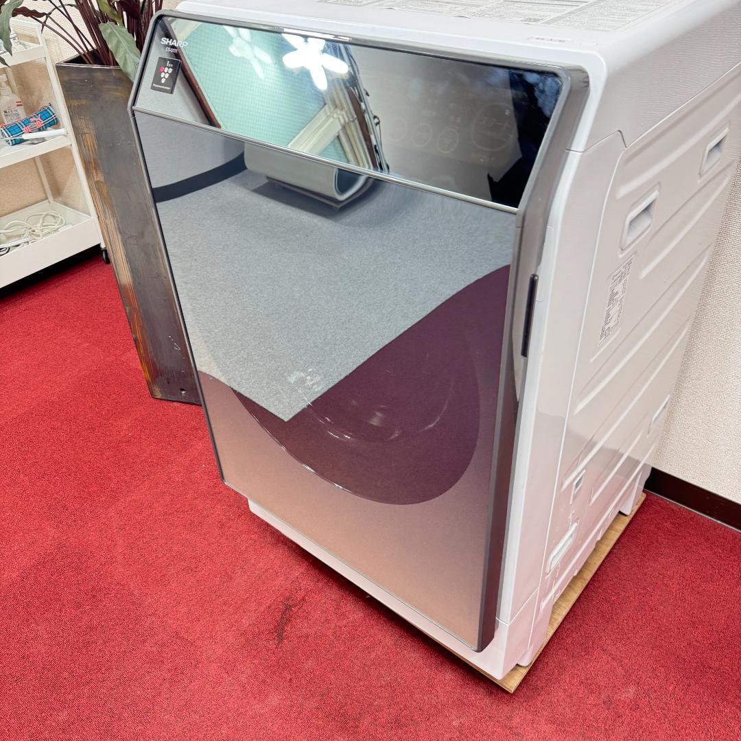 東京23区送料無料　美品シャープドラム洗濯乾燥機型　2018年製11/6㎏
